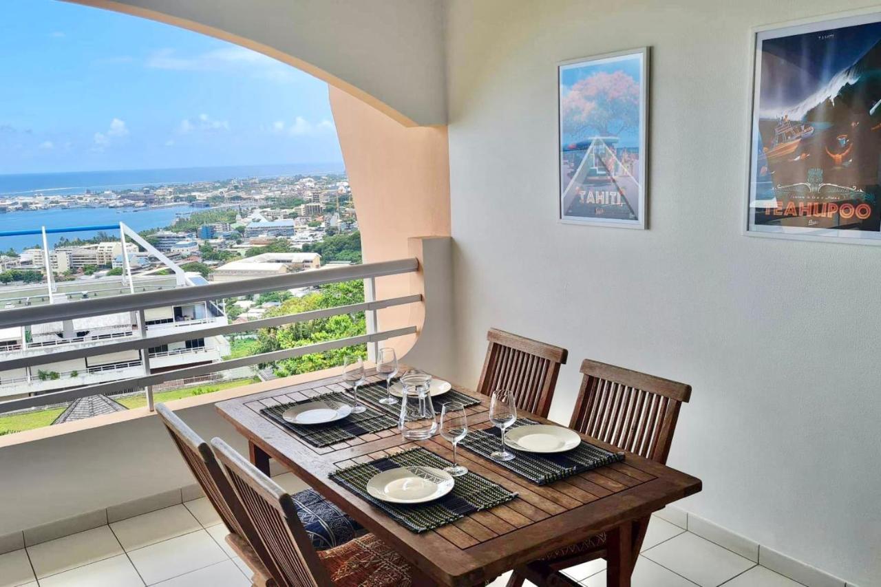 Appartement Hana Iti Breathtaking On The Ocean At The Entrance Of Papeete بابيت المظهر الخارجي الصورة